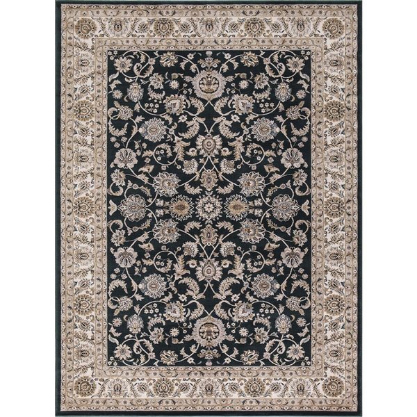 Concord Global 3 ft. 3 in. x 4 ft. 7 in. Kashan Bergama - Green 28154
